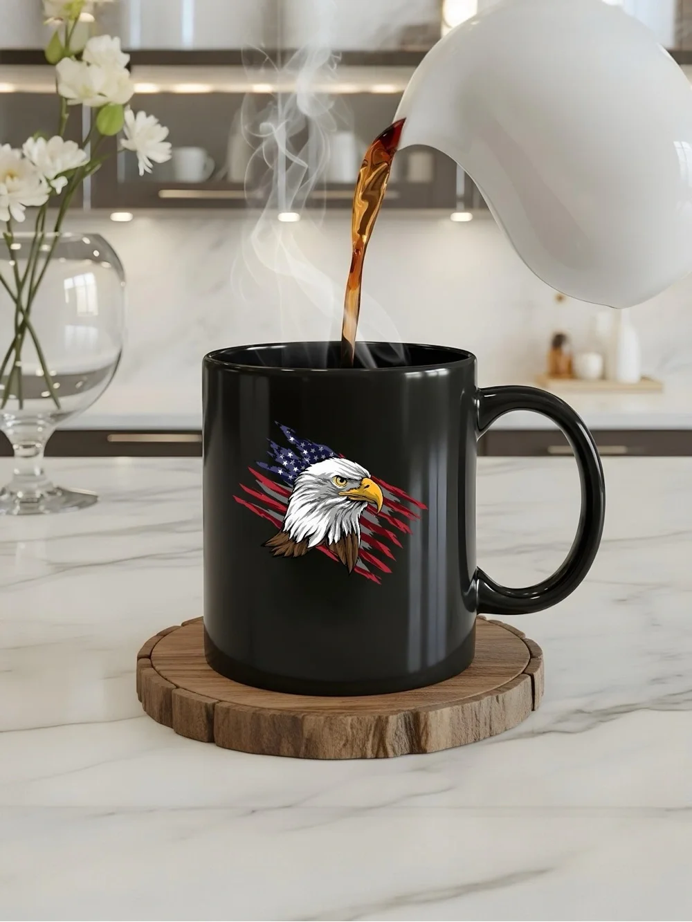 Set of mousepad and mug gift. I have beach, religious, and patriotic designs